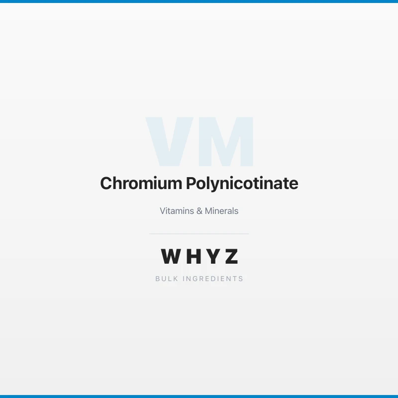 Chromium Polynicotinate bulk powder