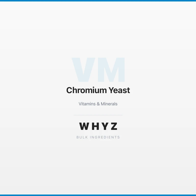 Chromium Yeast bulk powder