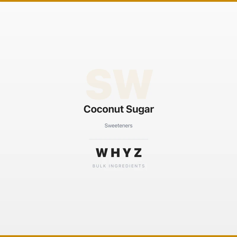 Coconut Sugar bulk powder