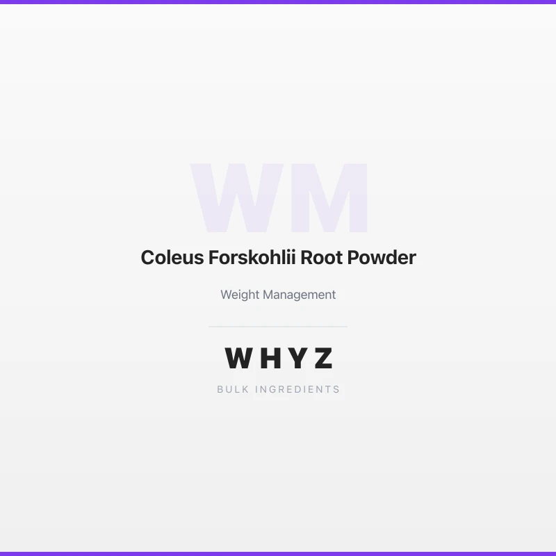 Coleus Forskohlii Root Powder bulk powder
