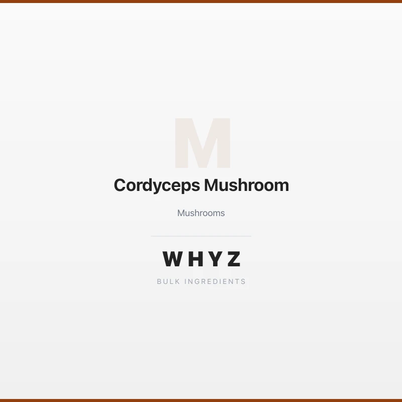 Cordyceps Mushroom bulk powder
