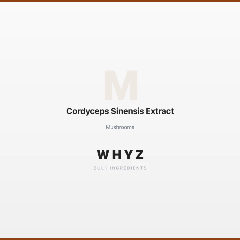 Cordyceps Sinensis Extract bulk powder