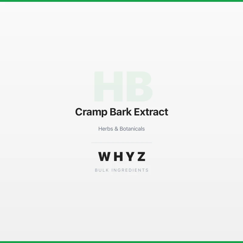 Cramp Bark Extract bulk powder