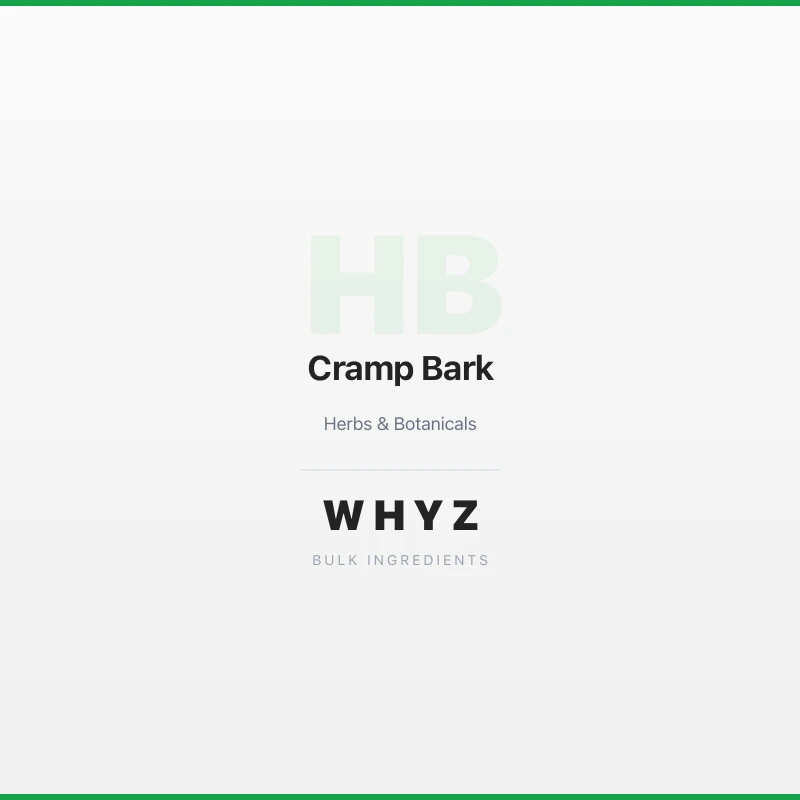 Cramp Bark bulk powder