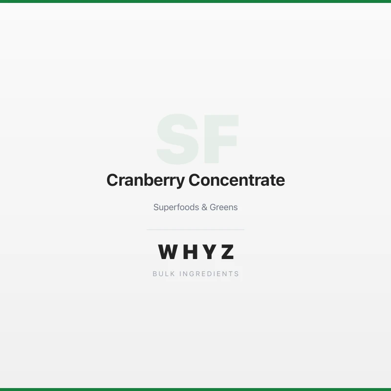 Cranberry Concentrate bulk powder