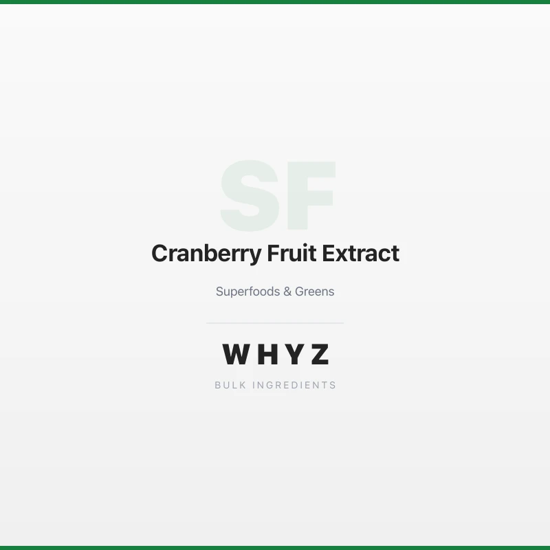 Cranberry Fruit Extract bulk powder