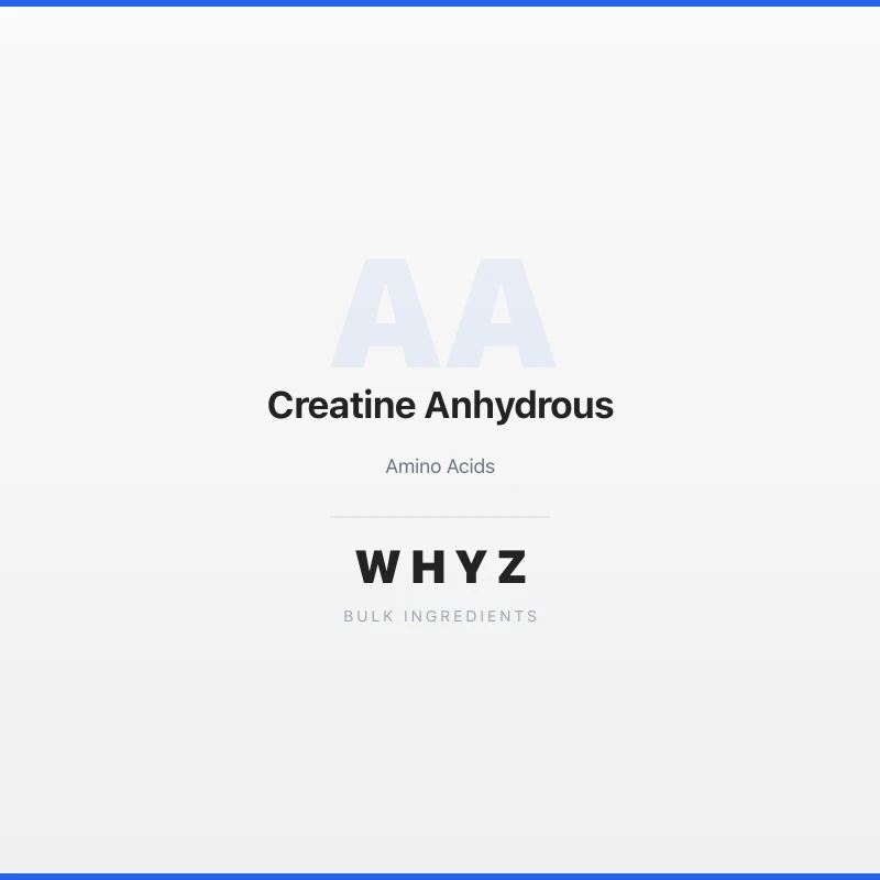 Creatine Anhydrous bulk powder