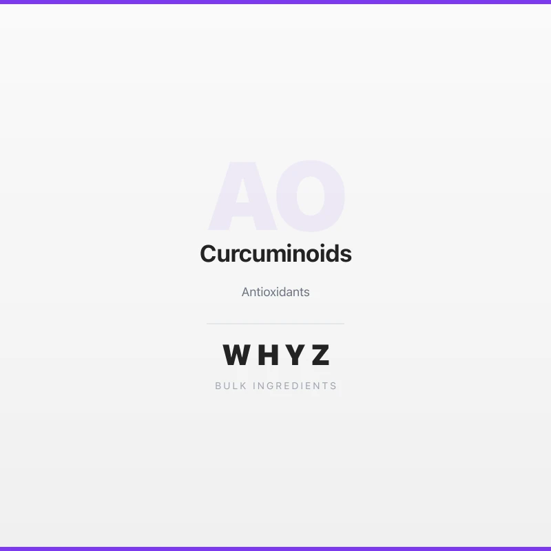 Curcuminoids bulk powder