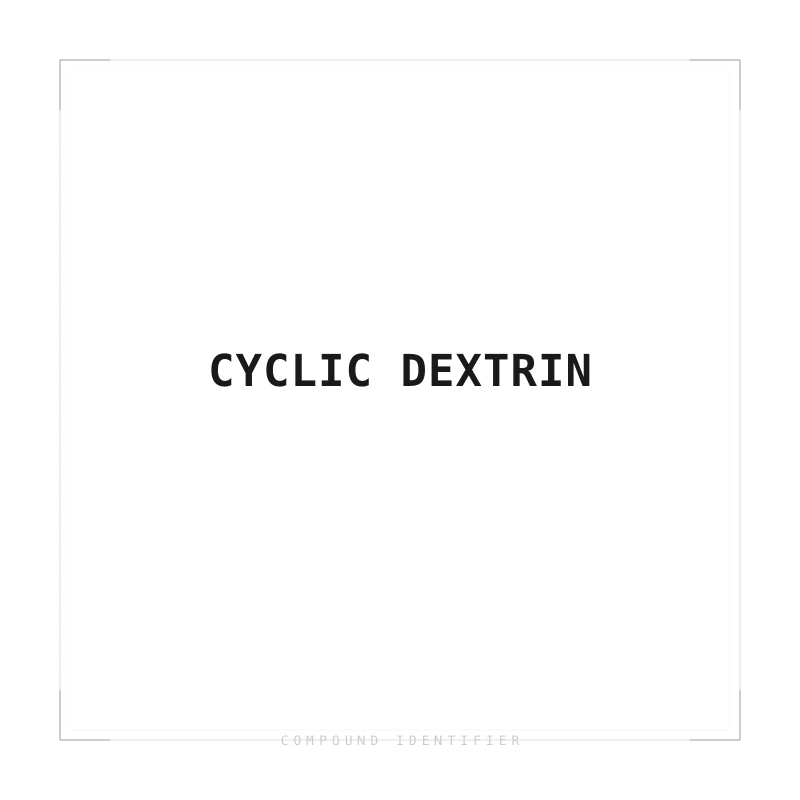 Cyclic Dextrin compound identifier