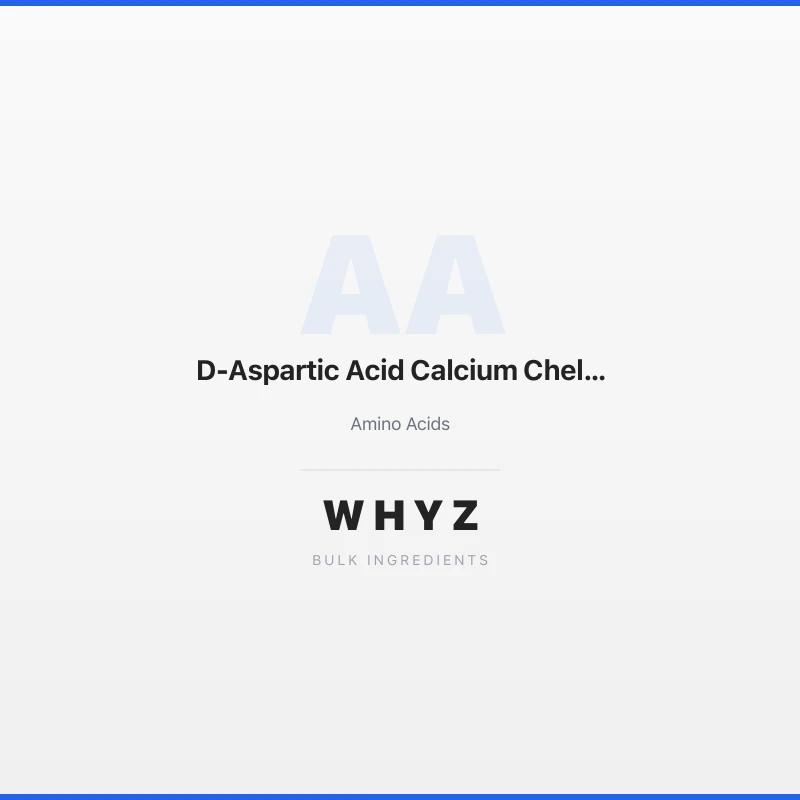D-Aspartic Acid Calcium Chelate bulk powder
