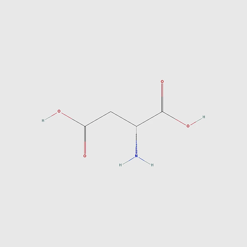 D-Aspartic Acid molecular structure