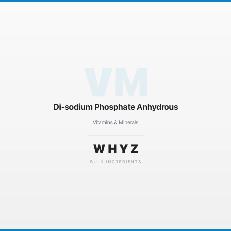 Di-sodium Phosphate Anhydrous bulk powder
