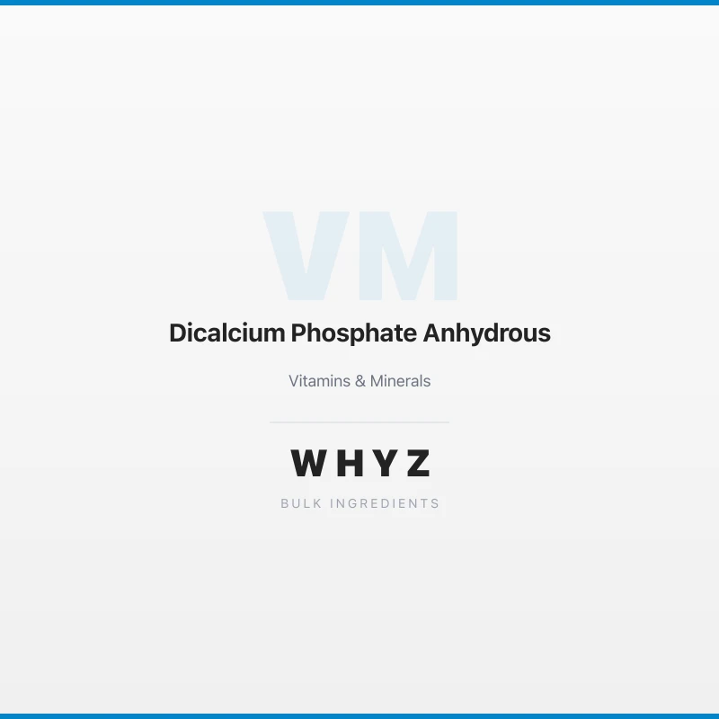 Dicalcium Phosphate Anhydrous bulk powder