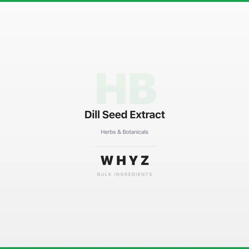 Dill Seed Extract bulk powder