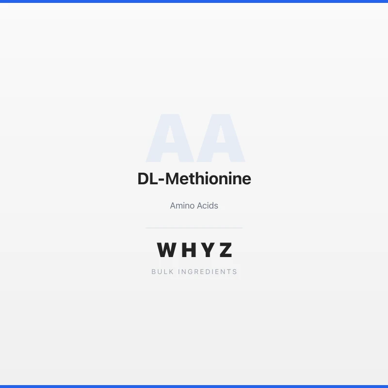 DL-Methionine bulk powder
