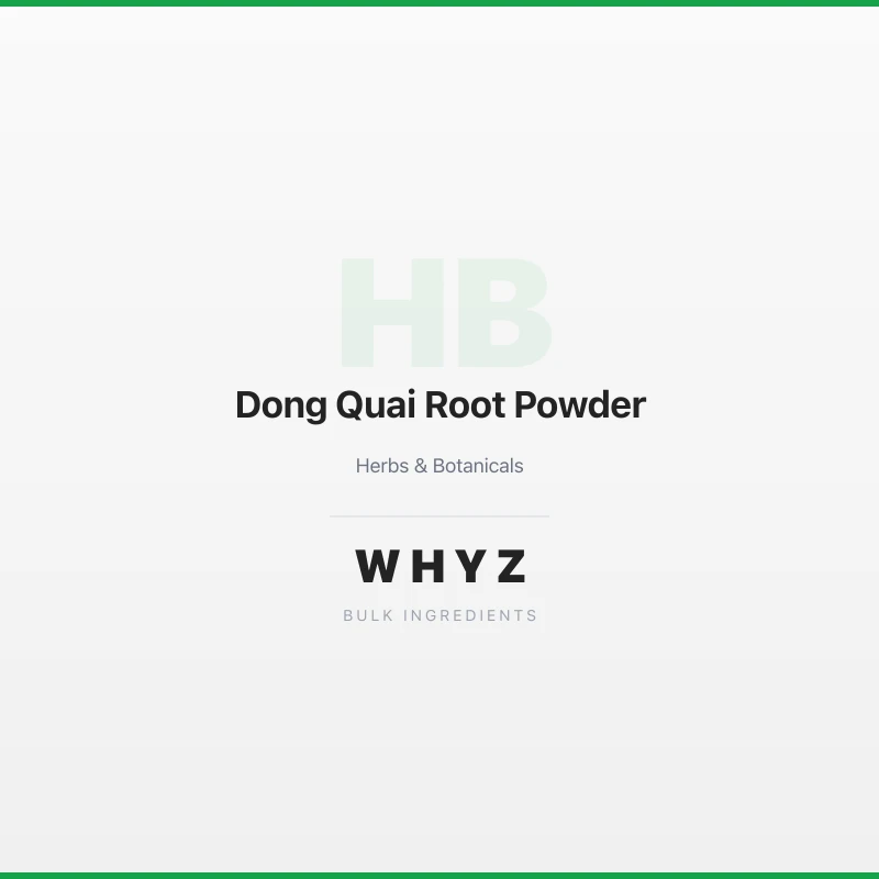 Dong Quai Root Powder bulk powder