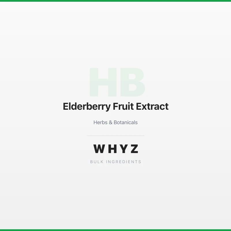 Elderberry Fruit Extract bulk powder