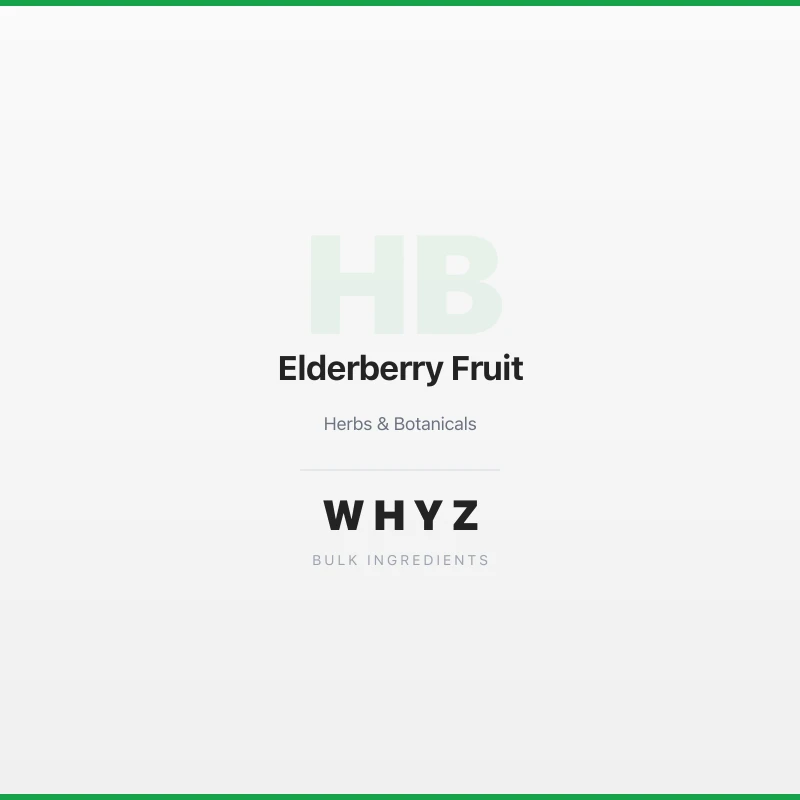 Elderberry Fruit bulk powder
