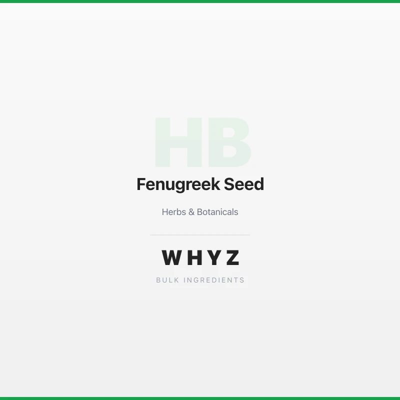 Fenugreek Seed bulk powder