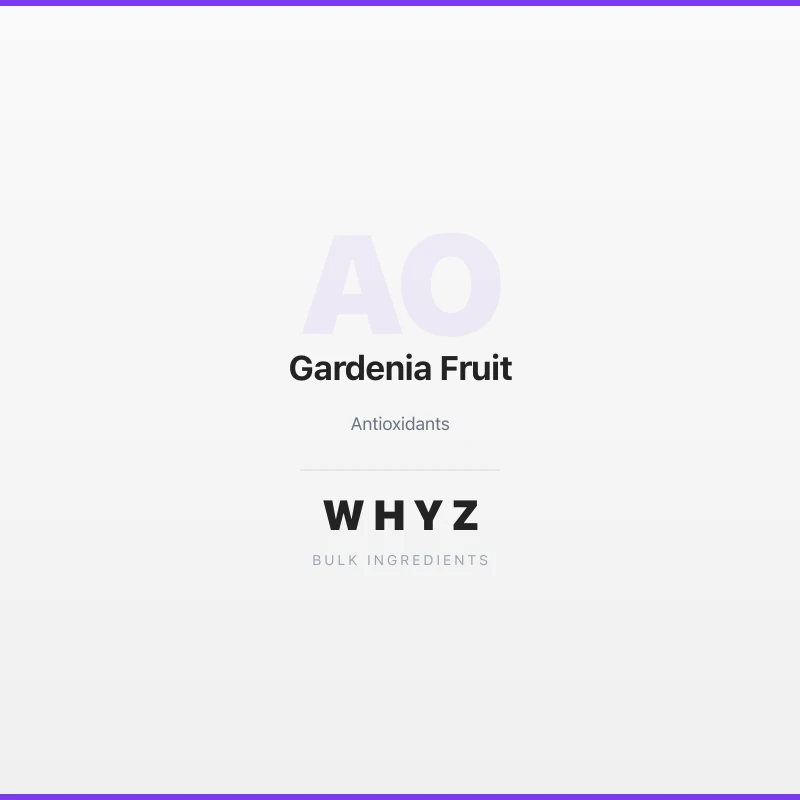 Gardenia Fruit bulk powder