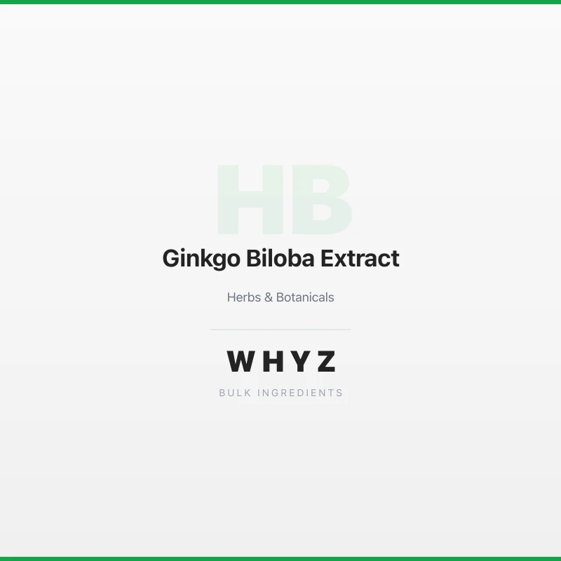 Ginkgo Biloba Extract bulk powder