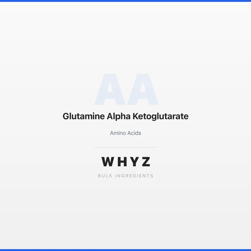 Glutamine Alpha Ketoglutarate bulk powder