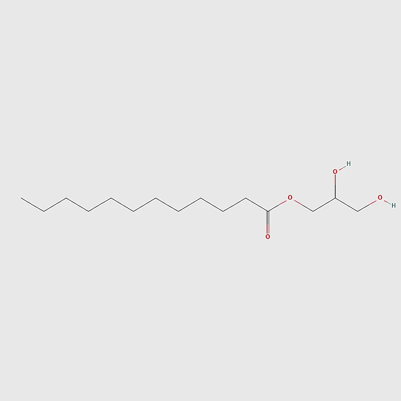 Glycerol Monolaurate molecular structure