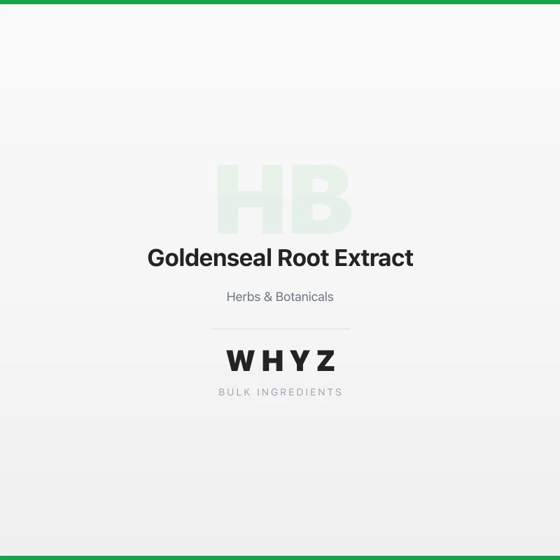 Goldenseal Root Extract bulk powder