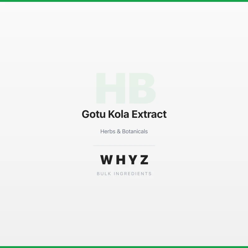 Gotu Kola Extract bulk powder