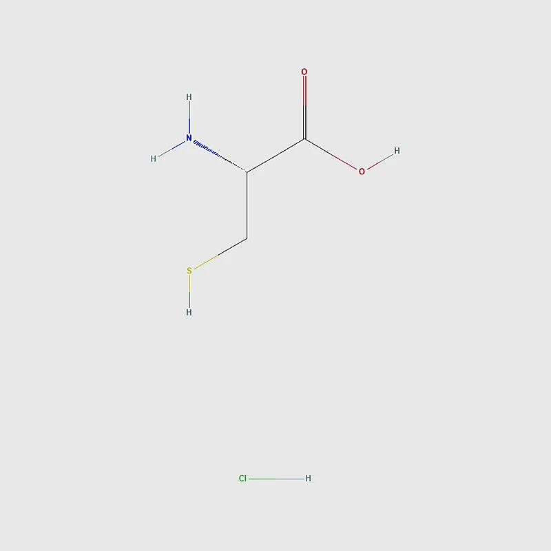 L-Cysteine Hydrochloride molecular structure