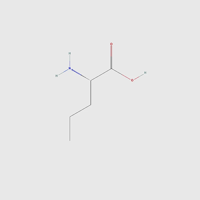 L-Norvaline molecular structure