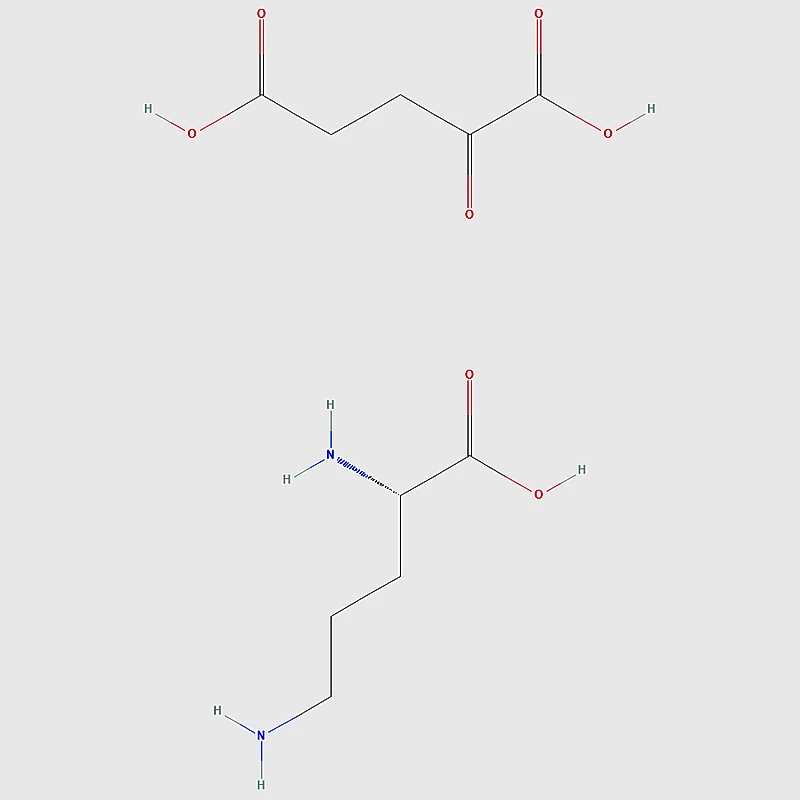 L-Ornithine Alpha-Ketoglutarate molecular structure