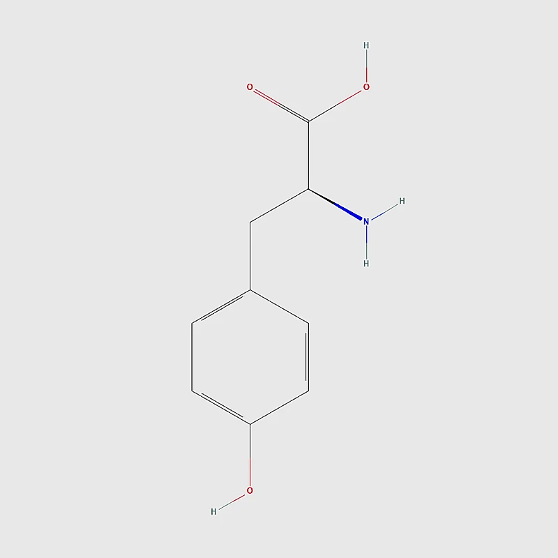 L-Tyrosine molecular structure