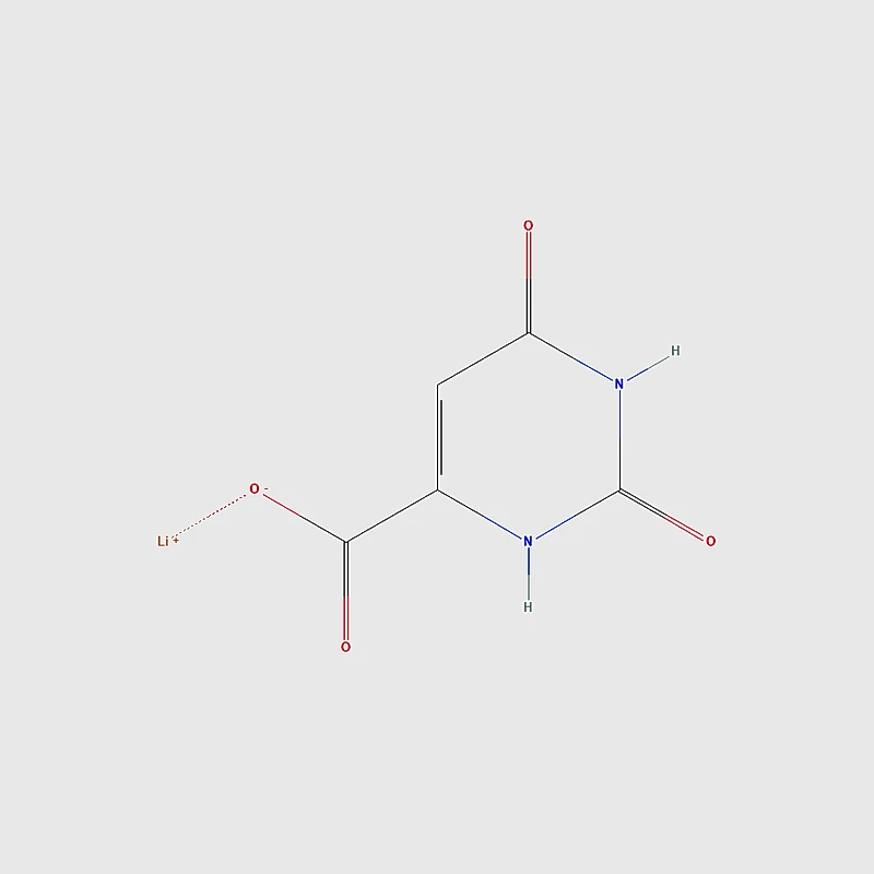 Lithium Orotate molecular structure