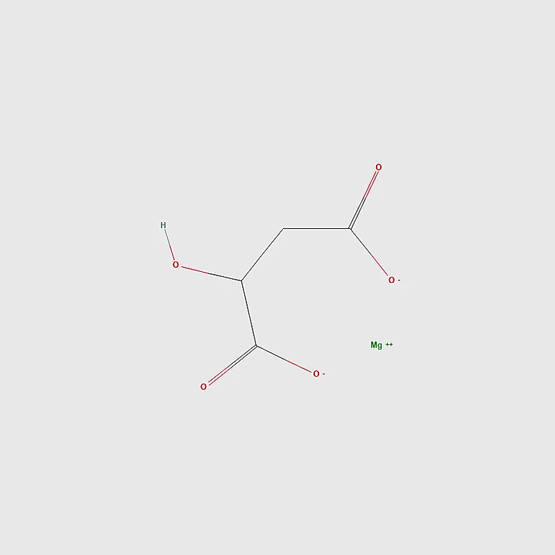 Magnesium Malate Trihydrate molecular structure