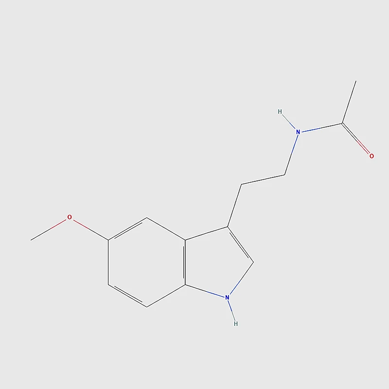Melatonin molecular structure