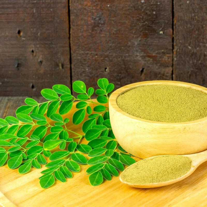 Moringa Leaf Extract — natural source material