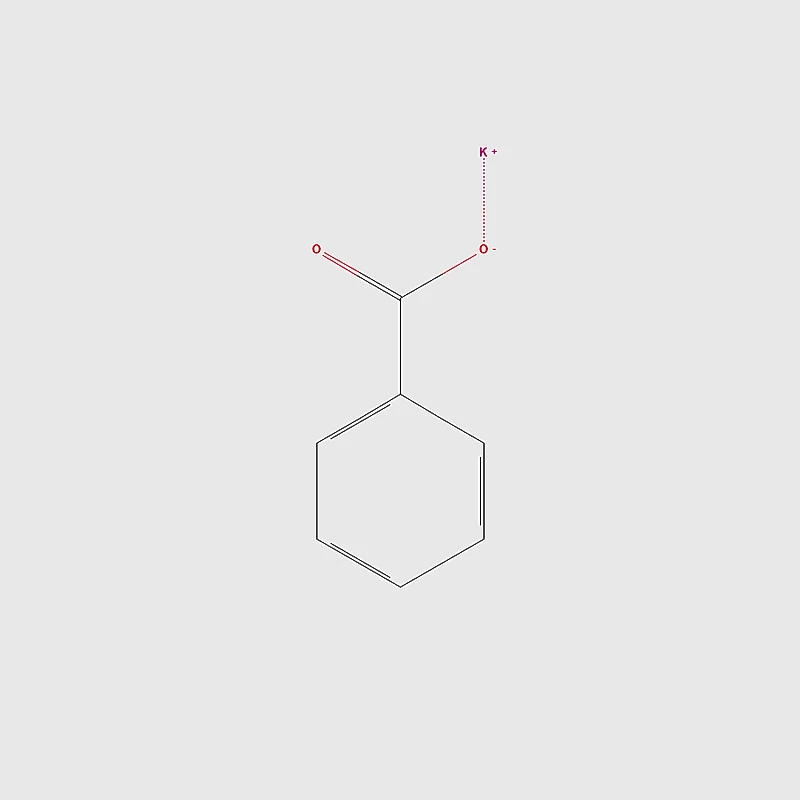 Potassium Benzoate molecular structure