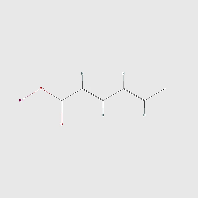 Potassium Sorbate molecular structure