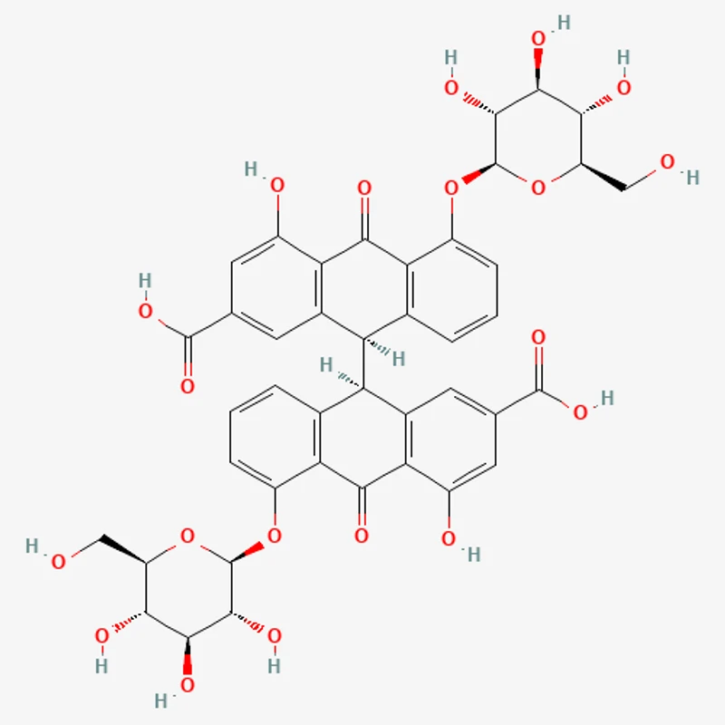 Senna Leaf Extract molecular structure — WHYZ Bulk Ingredients