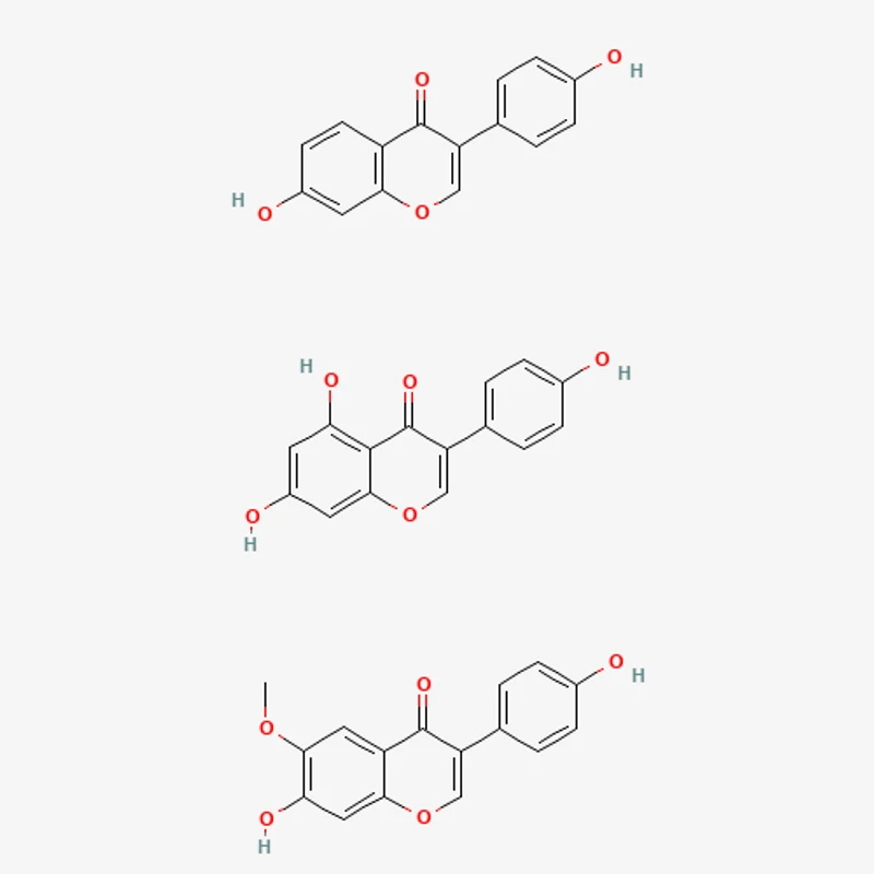 Soy Isoflavones molecular structure — WHYZ Bulk Ingredients