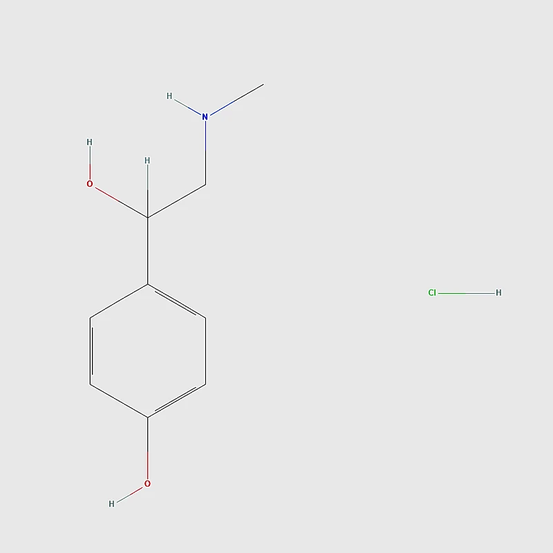 Synephrine Hydrochloride molecular structure