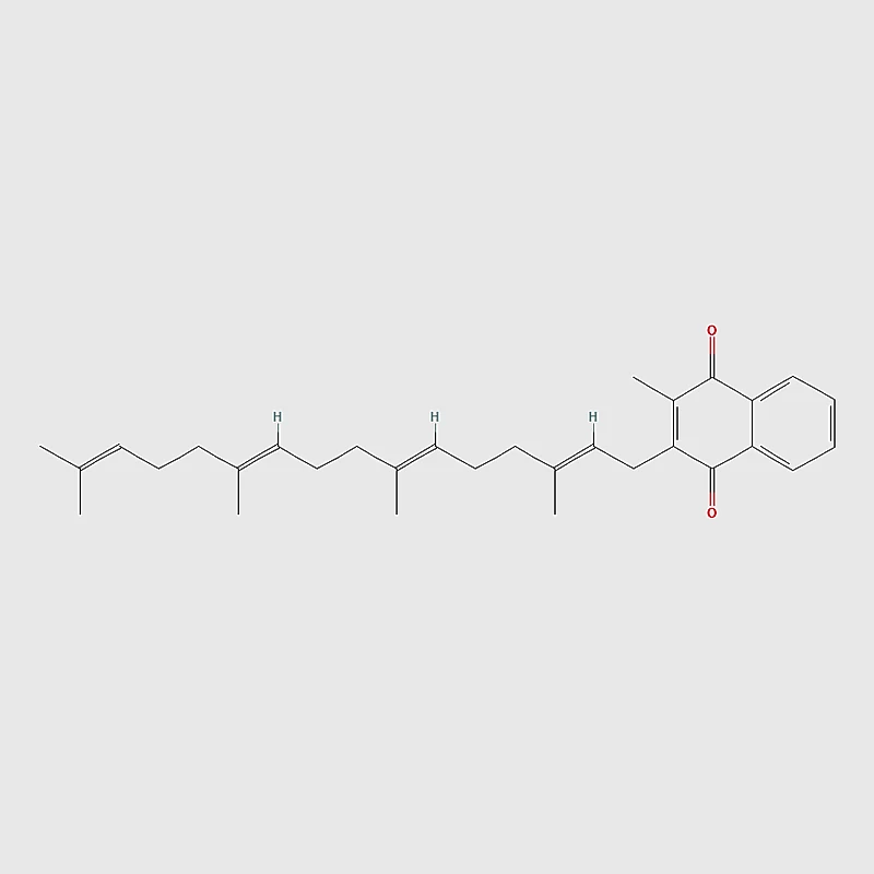 Vitamin K2 molecular structure
