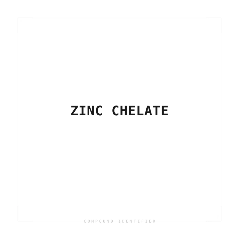 Zinc Chelate compound identifier